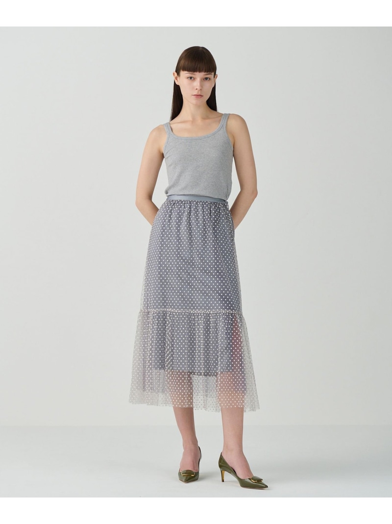 楽天市場】【SALE／60%OFF】フロッキーチュールスカート GRACE