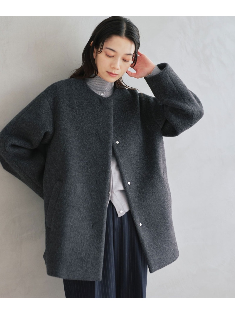 楽天市場】ウールアンゴラリバーコートの通販