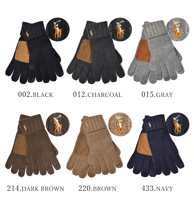 楽天市場】手袋 ポロ ラルフローレン 手袋 メンズ スマホ対応 おしゃれ