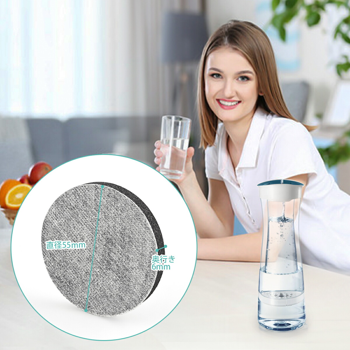 楽天市場】マイクロディスク 浄水カートリッジ マイクロディスク