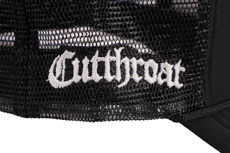 楽天市場】CUTTHROAT TRUCKER HAT (BLACK/BLACK)カットスロート
