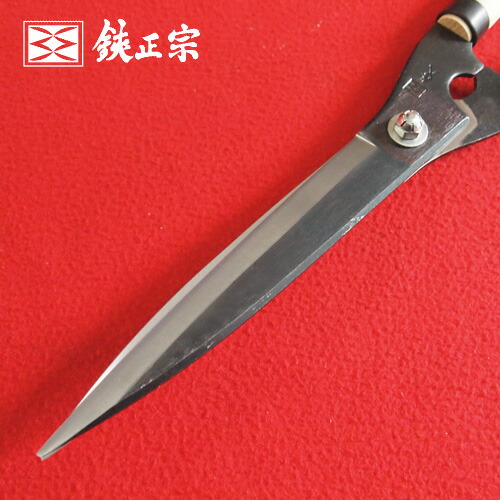 楽天市場】□鋏正宗 鋭型刈込鋏 210mm (No.127) 安来鋼白紙 本職用