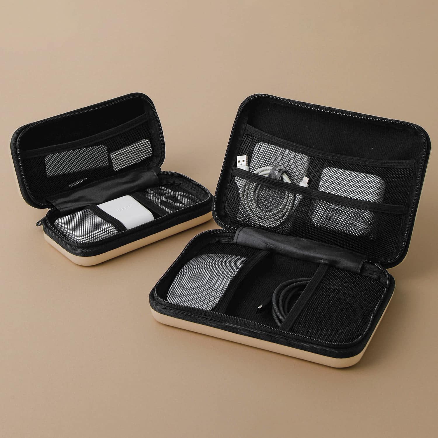 楽天市場】nahe ネーエ ハードシェルケース L ガジェットケース ハード