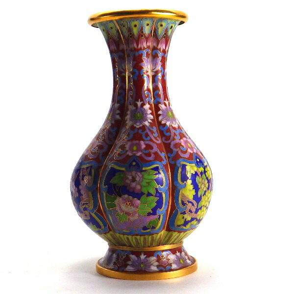 楽天市場】＼9日まで！8％OFFクーポン／ 七宝焼き 中国 七宝焼 花瓶