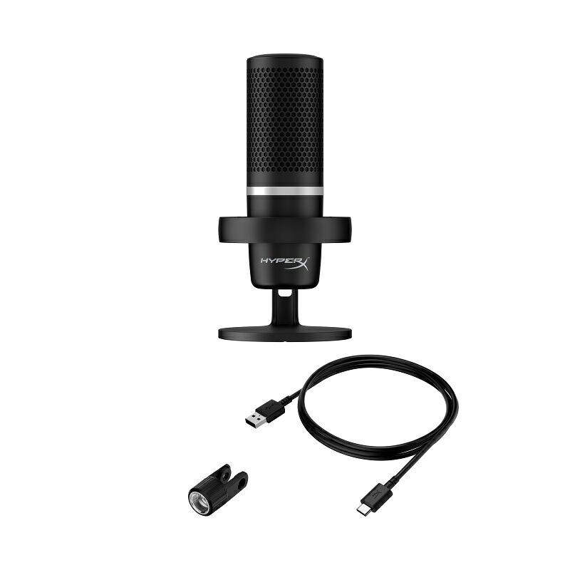 楽天市場】［メーカー公式店］HyperX DuoCast USB コンデンサーマイク