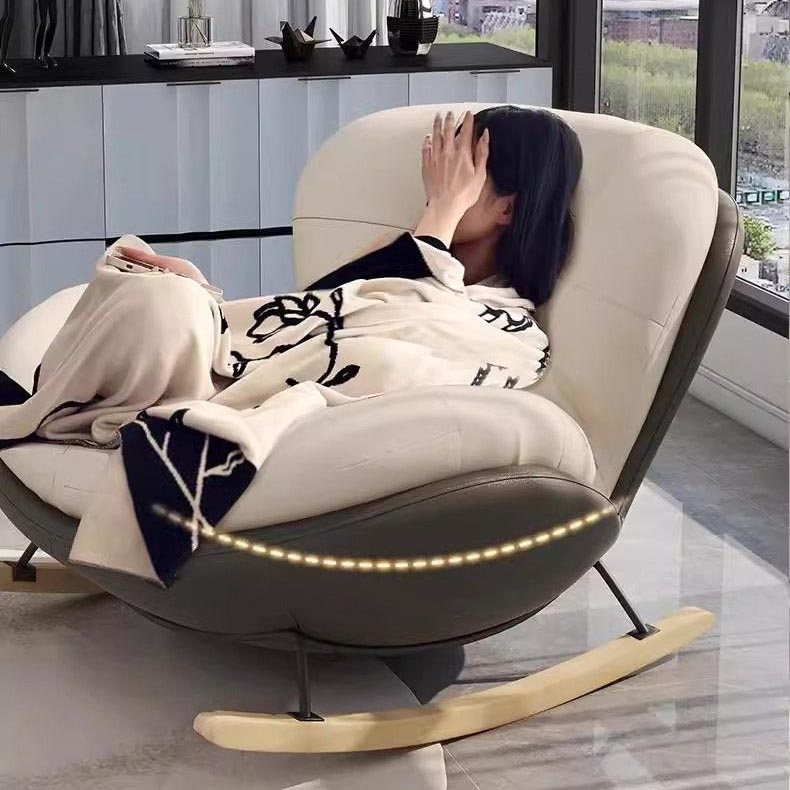 楽天市場】【chair007】送料無料 ロッキングチェア リラックスチェア 1