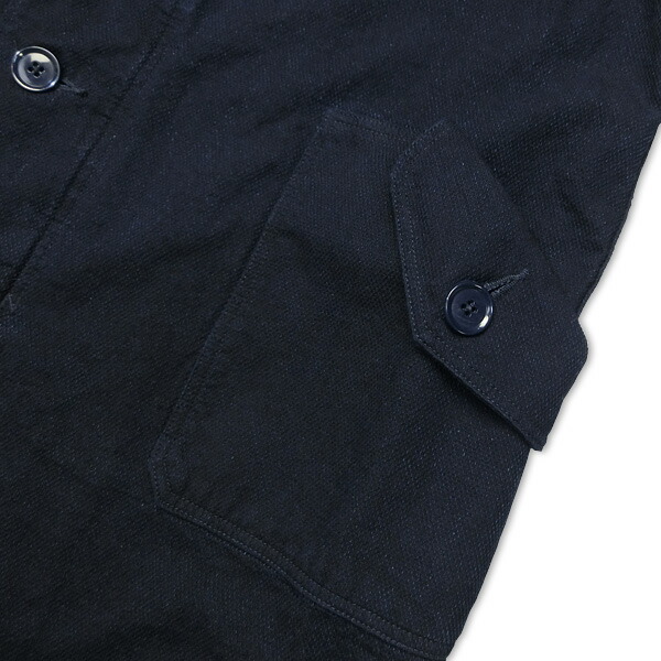 楽天市場】桃太郎ジーンズインディゴドビーモッズコートINDIGO DOBBY