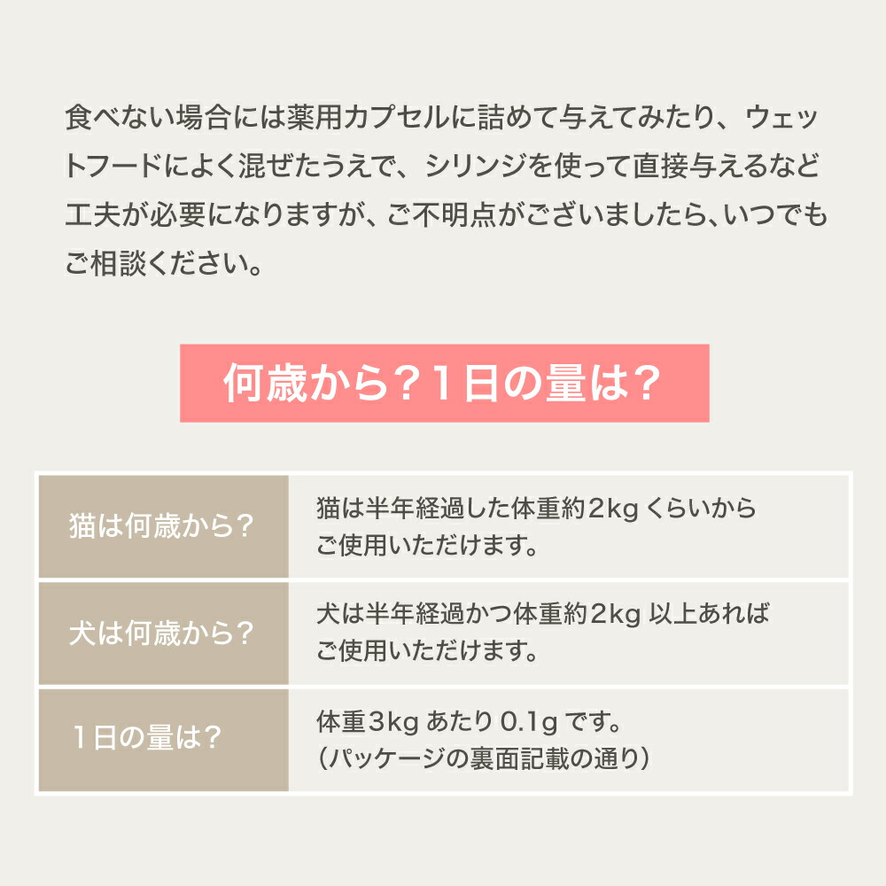 楽天市場】【4,950円OFF】 5歳からのケア 『JINパワー100』 イヌトウキ