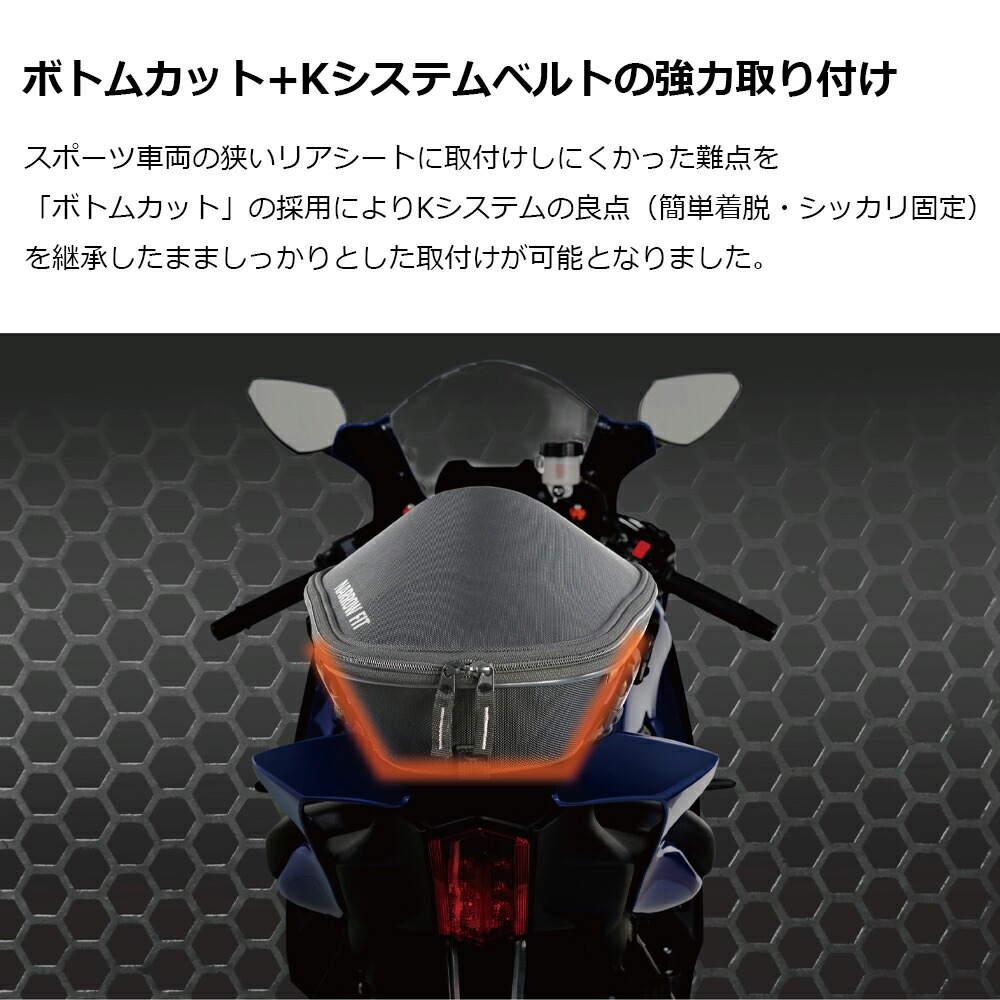 楽天市場】TANAX タナックス ナローフィットシートバッグM シート