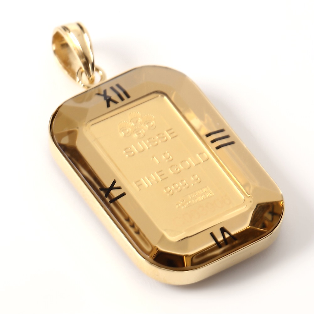 楽天市場】純金 インゴット 1g マリア ペンダントトップ アトラス 時計