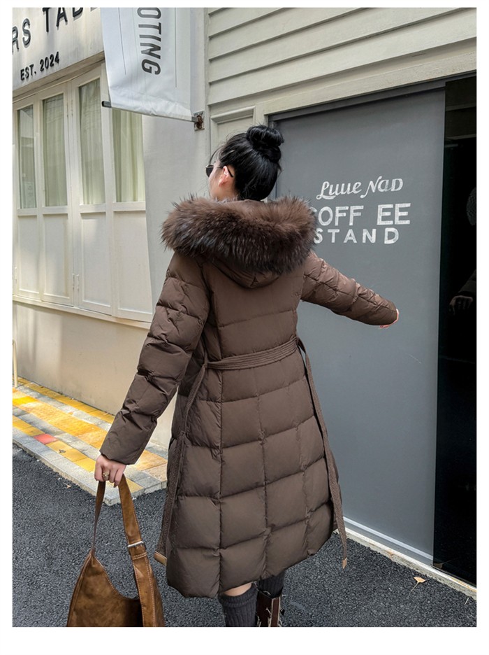 楽天市場】90％ダウン ダウンコート レディース ファー付き ロング