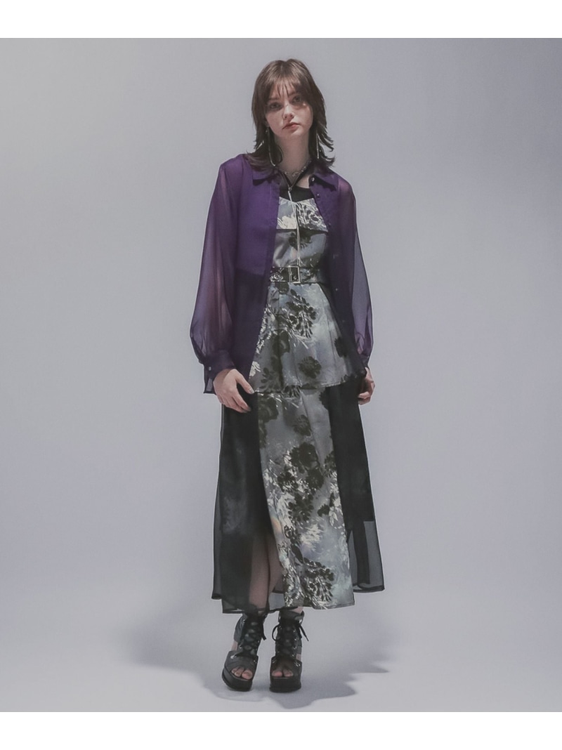 楽天市場】リフレクションフラワーキャミワンピース HARE ハレ