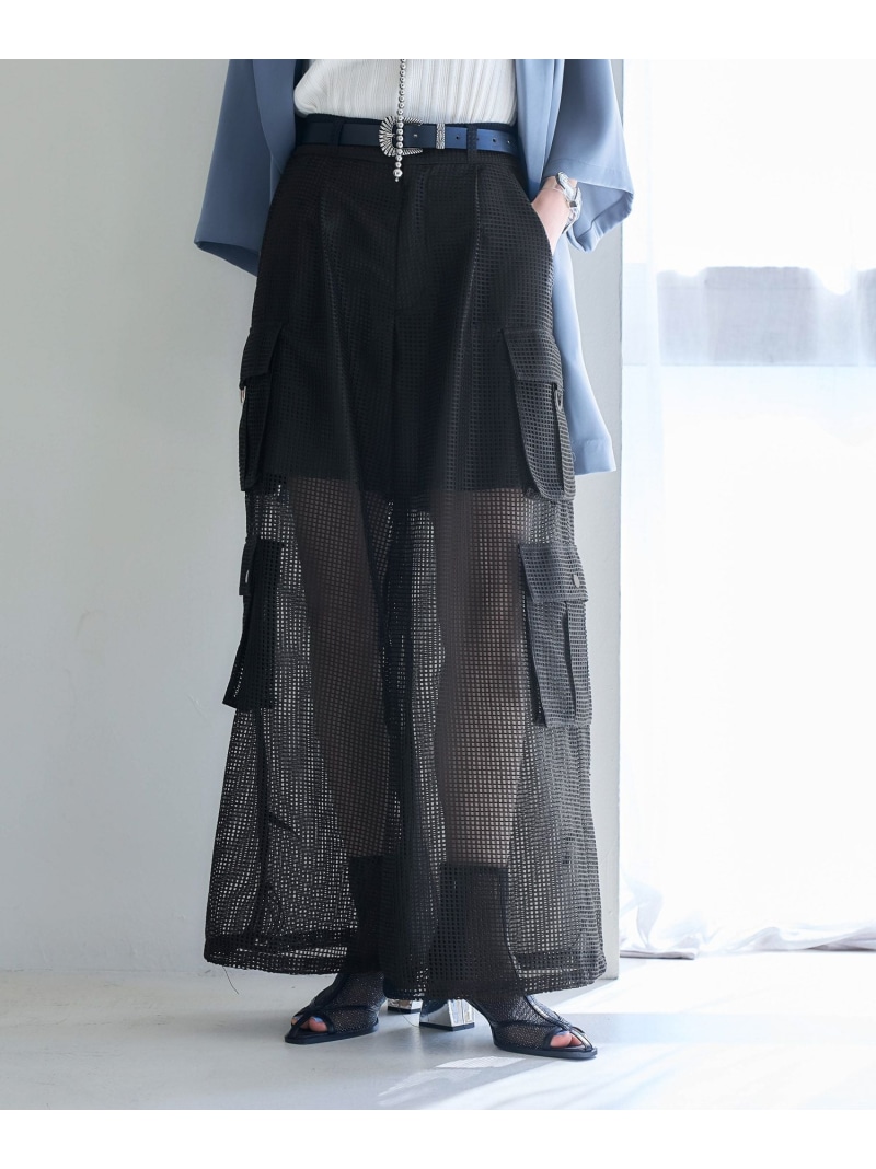 楽天市場】【LADIES】2WAYメッシュダブルポケットカーゴパンツ HARE