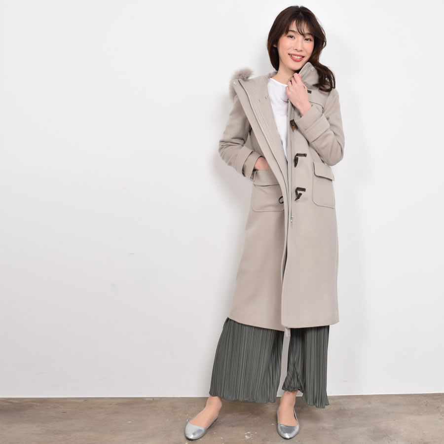 楽天市場】【 30％OFFクーポン】ダッフル コート カシミヤ コート