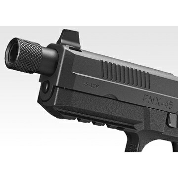 楽天市場】東京マルイ FNX-45 ブラック ガスブローバック ドットサイト