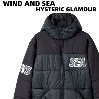 楽天市場】M【HYSTERIC GLAMOUR WIND AND SEA/SEA＋HYS 2 フーディー