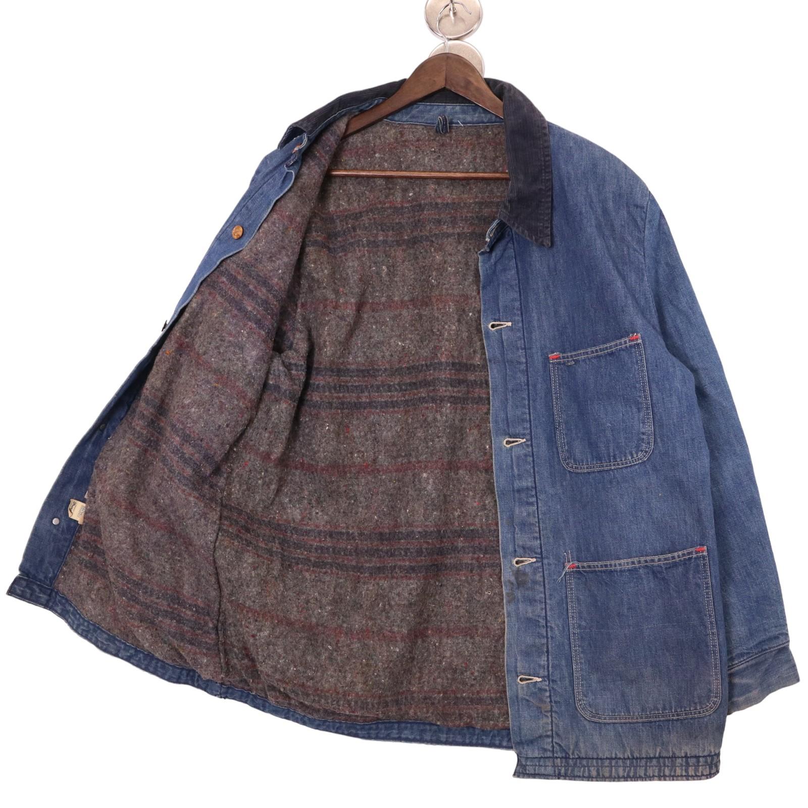 楽天市場】70年代 Wrangler ラングラー デニムカバーオール ブルーベル