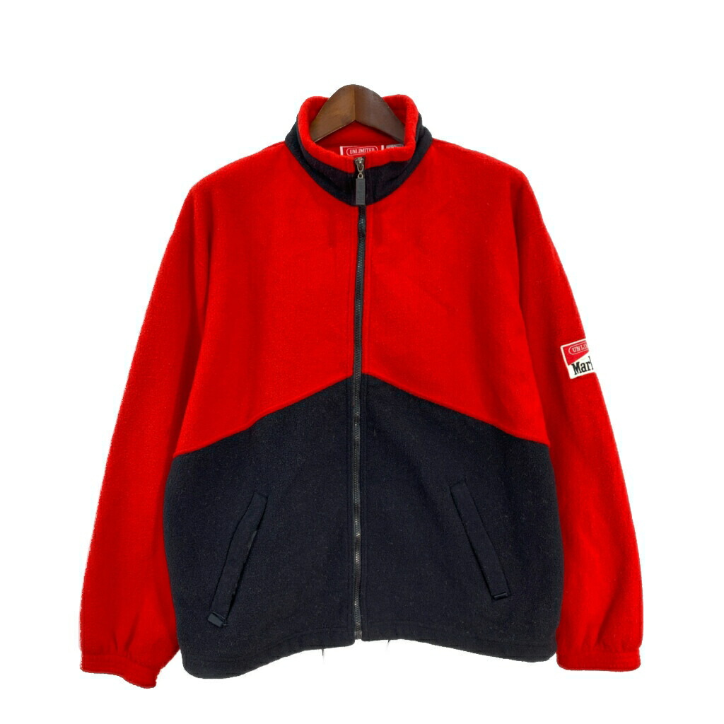 楽天市場】90年代 カナダ製 Marlboro マルボロ フリースジャケット
