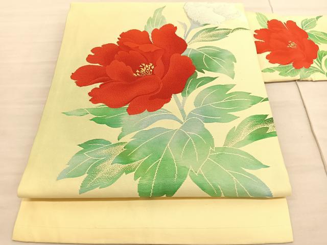 楽天市場】名古屋帯 牡丹の通販