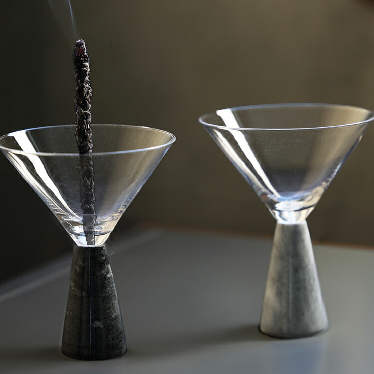 楽天市場】【楽天スーパーSALE 15%OFF】お香立て 大理石 ガラス製