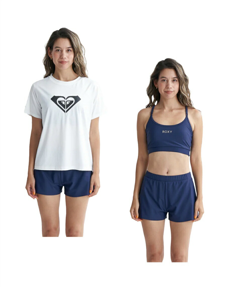 楽天市場】ロキシー ROXY 水着 ビキニ レディース ROXY STEP ラッシュT