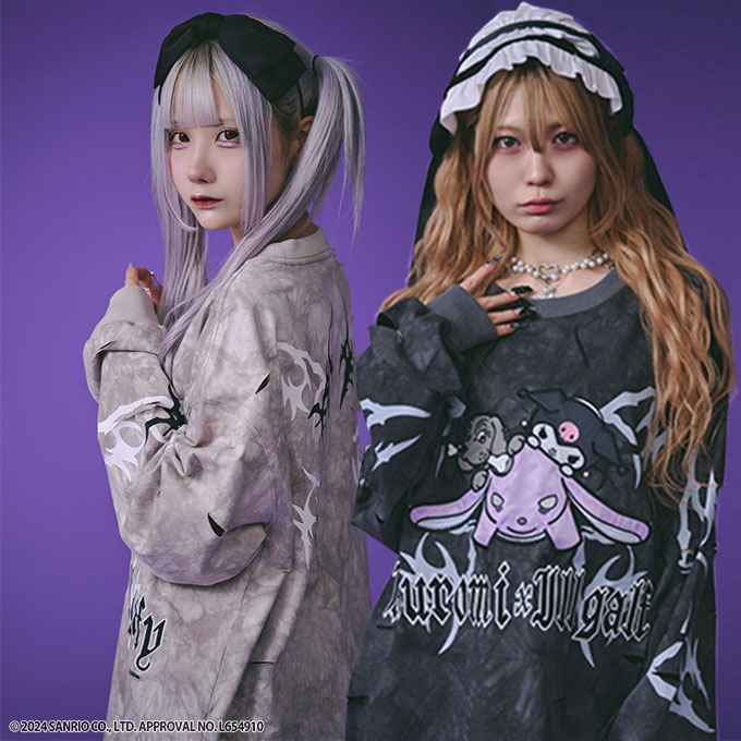 楽天市場】ガルフィー×クロミ 限定 レディース 長袖 Tシャツ イルガ