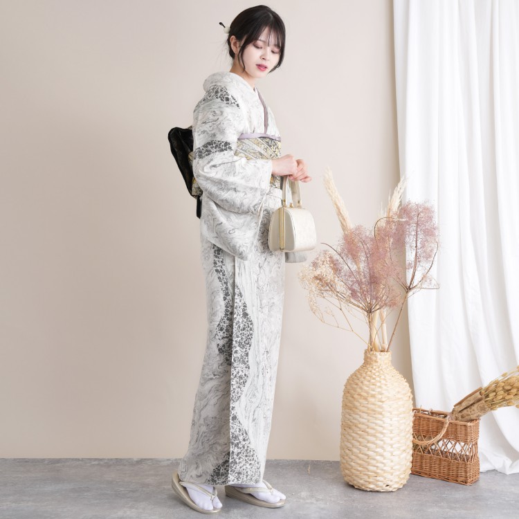 楽天市場】【レンタル】 附下 訪問着 20点セット 墨流し 卒業式 食事会