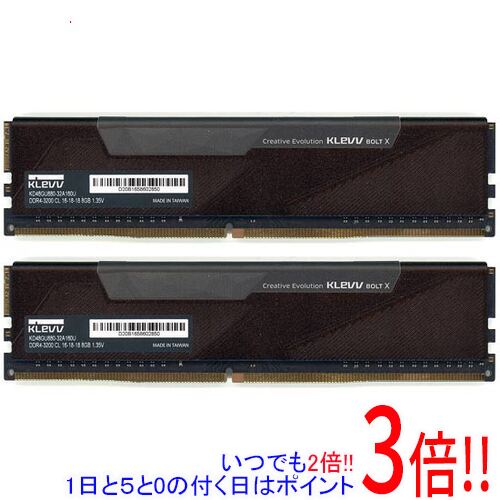 楽天市場】klevv メモリ ddr4 3200 8gb x 2枚の通販