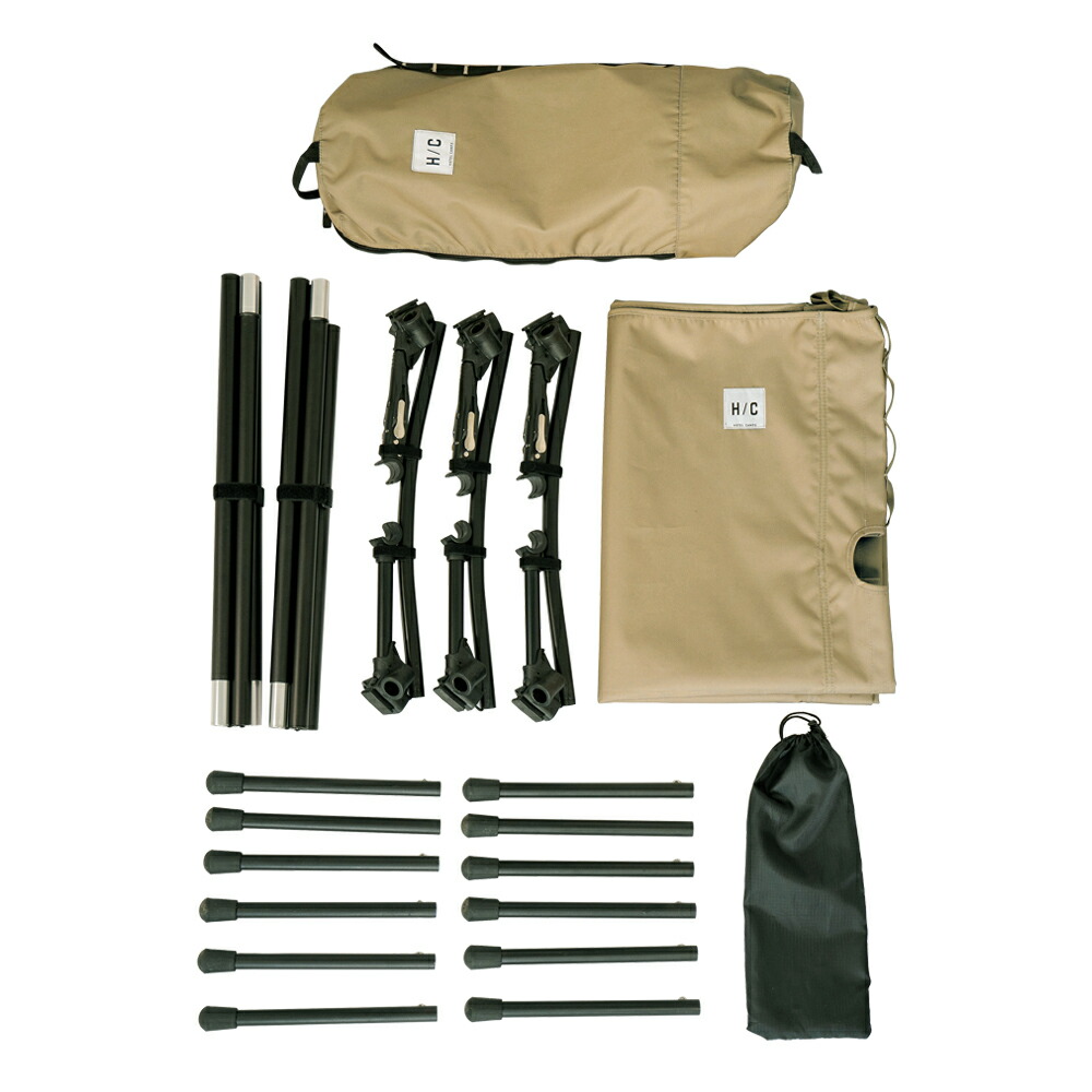 楽天市場】折りたたみコット HOTEL CAMPS ｜ホテルキャンプス 2WAY