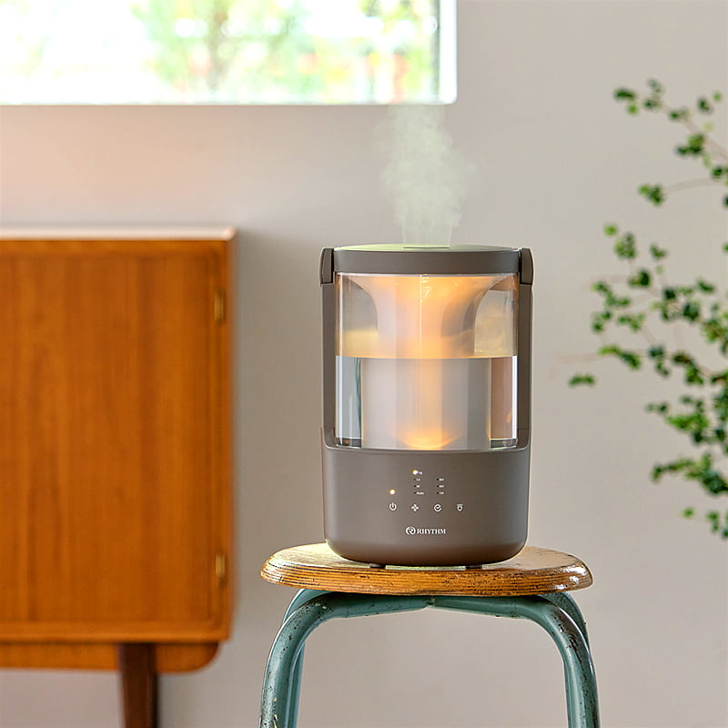 楽天市場】RHYTHM 加湿器 MIST 250 ウォームグレー 9YYA64RH84 プール