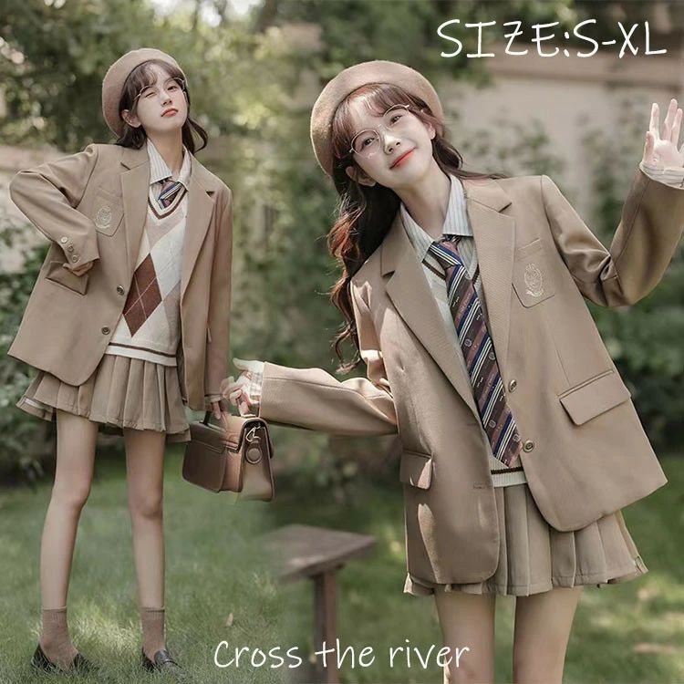 楽天市場】卒服 韓国 卒業式 スーツ 女の子 150 160 なんちゃって制服