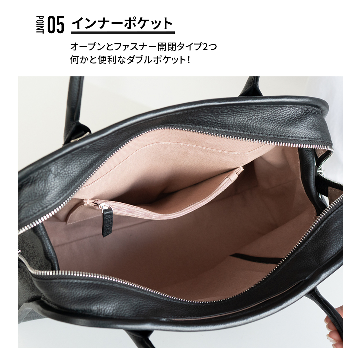 楽天市場】NS-A 本革 ボストンバッグ ラージサイズ ボストン A4 PC入る