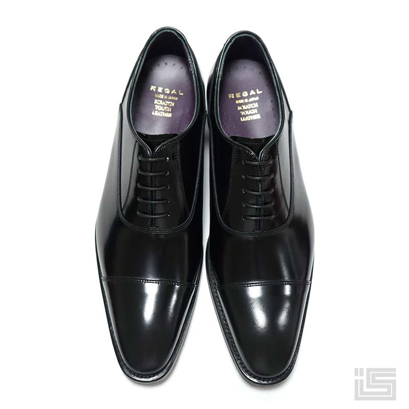 楽天市場】□ REGAL リーガル 25AR-BE Black内羽根 ストレートチップ