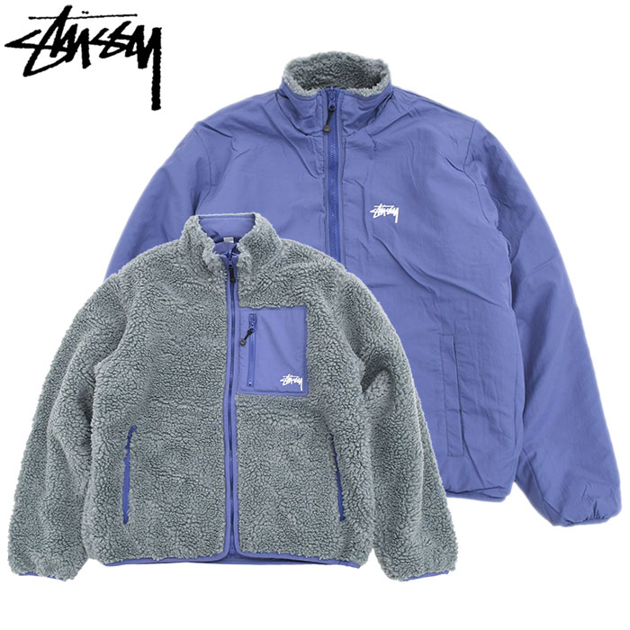 楽天市場】ステューシー STUSSY ジャケット メンズ Sherpa Reversible