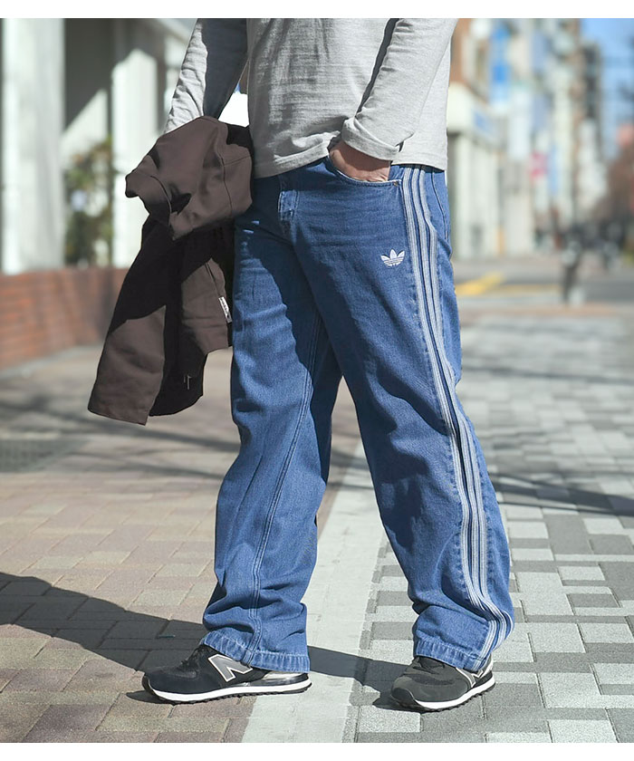 楽天市場】アディダス adidas パンツ メンズ インディゴ デニム FB