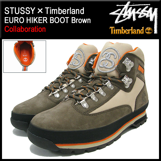 楽天市場】ステューシー STUSSY×Timberland ユーロ ハイカー ブーツ
