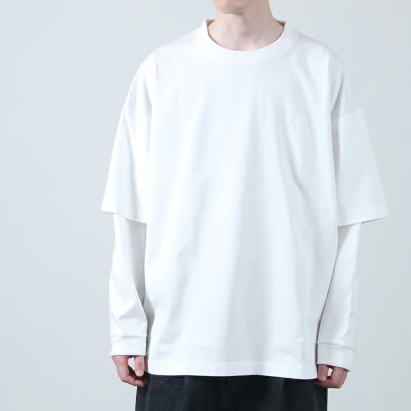 楽天市場】【30% OFF】 is-ness イズネス LAYERED LONG SLEEVE T-SHIRT