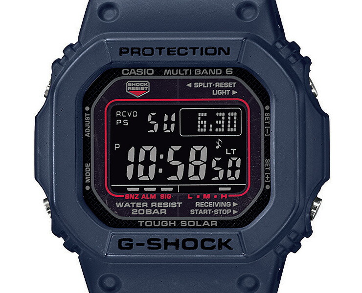 楽天市場】G-SHOCK Gショック 電波 ソーラー GW-M5610U-2JF ネイビー