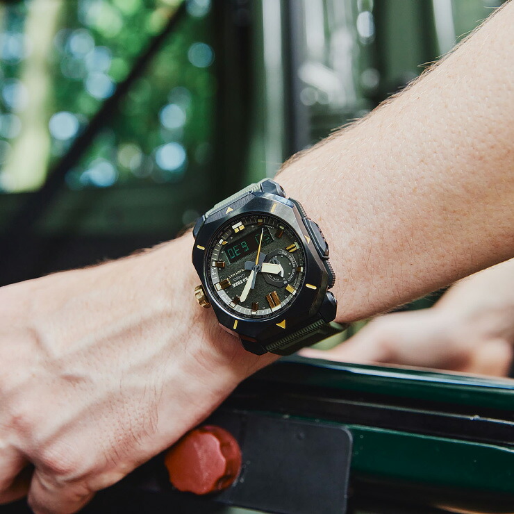 楽天市場】カシオ プロトレック スクエアケース 電波 ソーラー