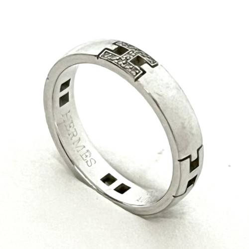 楽天市場】【中古】HERMES エルメス エヴァー ヘラクレス リング 750WG