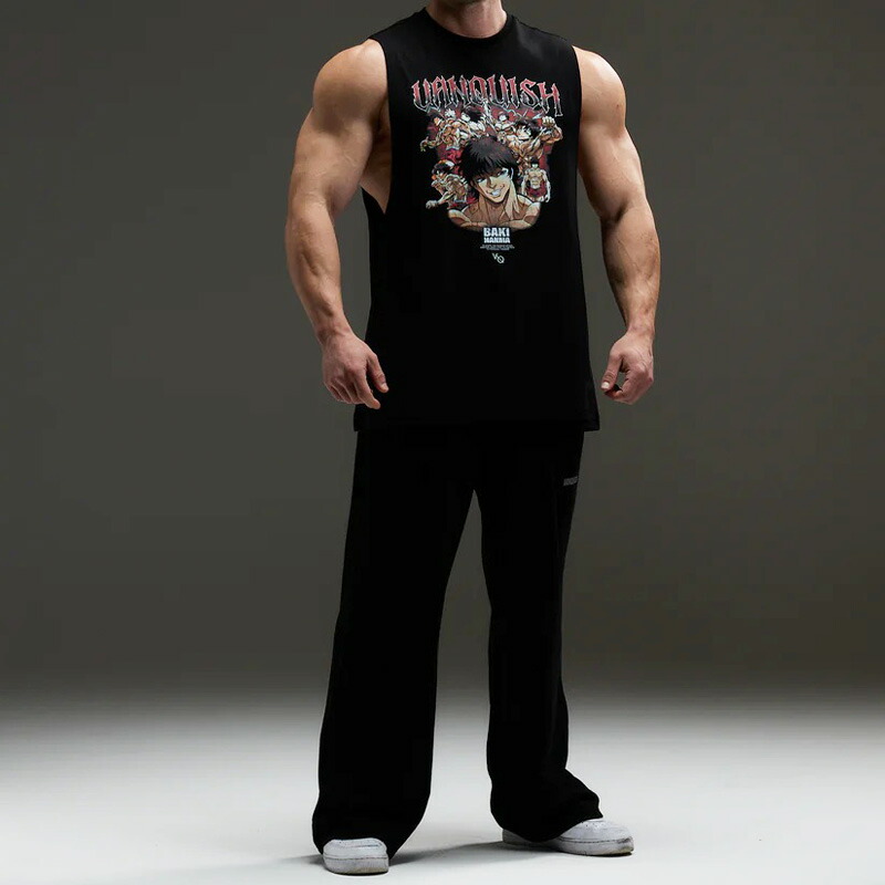 楽天市場】ヴァンキッシュ タンクトップ 刃牙 コラボ VANQUISH FITNESS