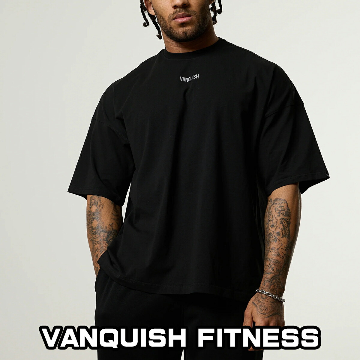 楽天市場】ヴァンキッシュ フィットネス Tシャツ オーバーサイズ
