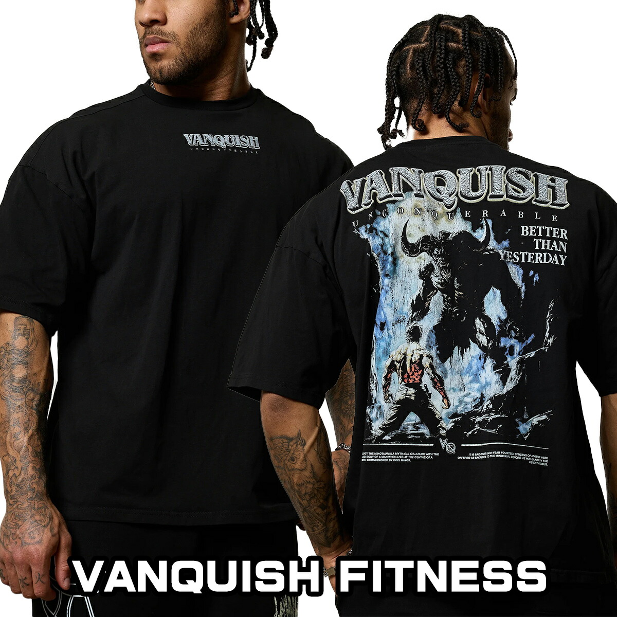 楽天市場】ヴァンキッシュ フィットネス Tシャツ オーバーサイズ