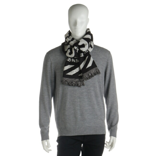 楽天市場】ディーゼル/DIESEL ストール メンズ S-BISC マフラー BLACK