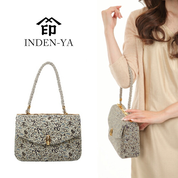 楽天市場】卒業祝い 【在庫限り】印伝 バッグ ハンドバッグ インディー