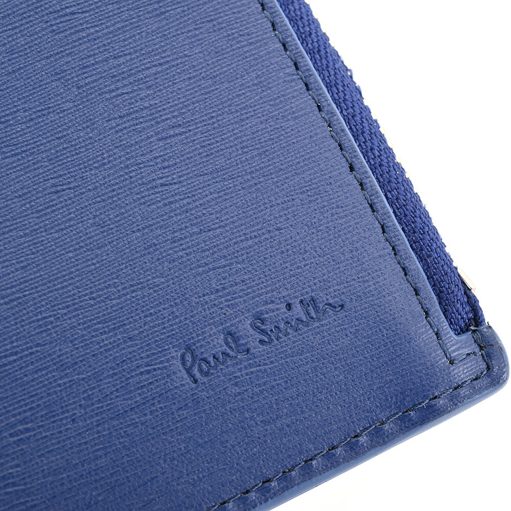 楽天市場】ポールスミス 財布 長財布 L字ファスナー 青(ブルー) Paul