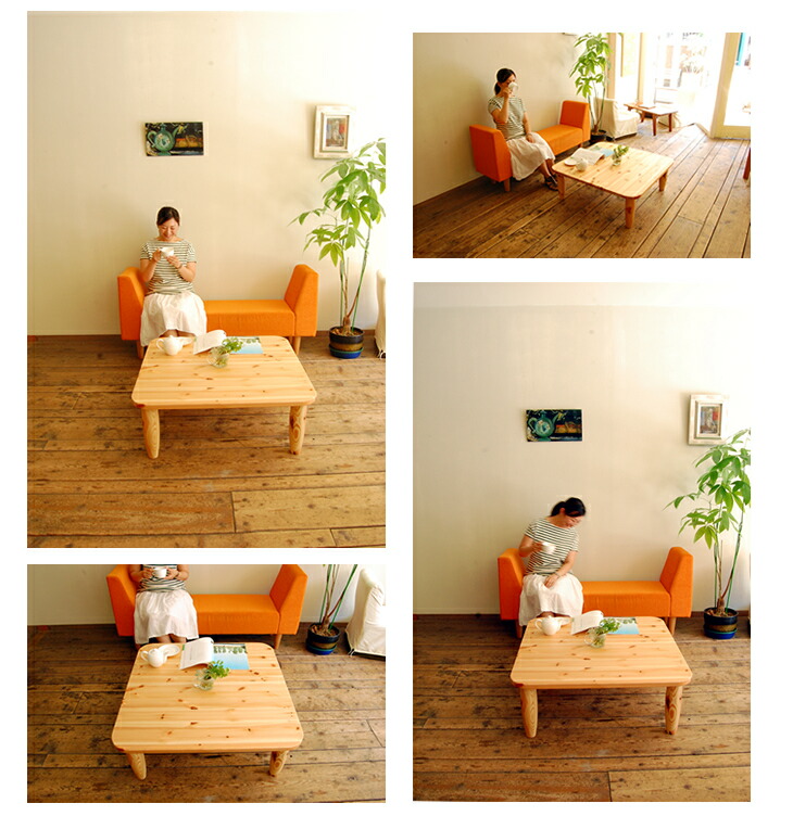 楽天市場】kokoroちゃぶ台 ローテーブル 折りたたみ ちゃぶ台 無垢