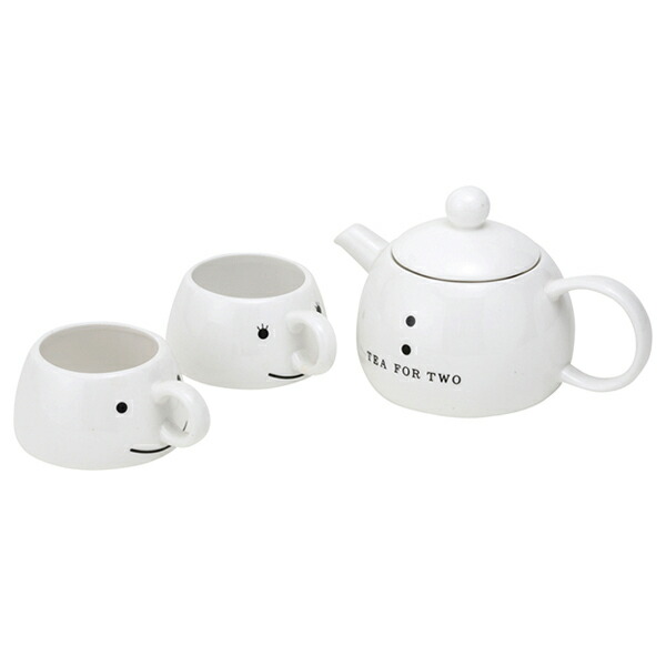 楽天市場】ティーポット カップ セット トッポ TEA FOR TWO 急須 陶器