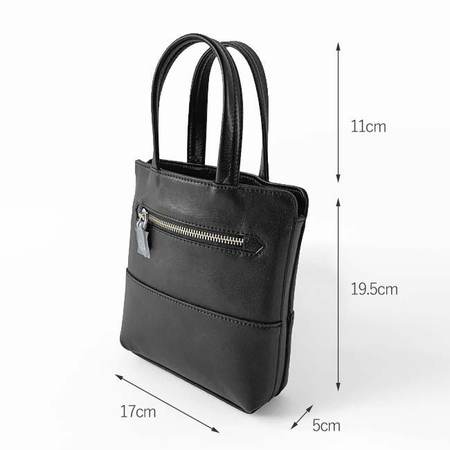 楽天市場】本革 アニアリ aniary ミニ トート バッグ メンズ