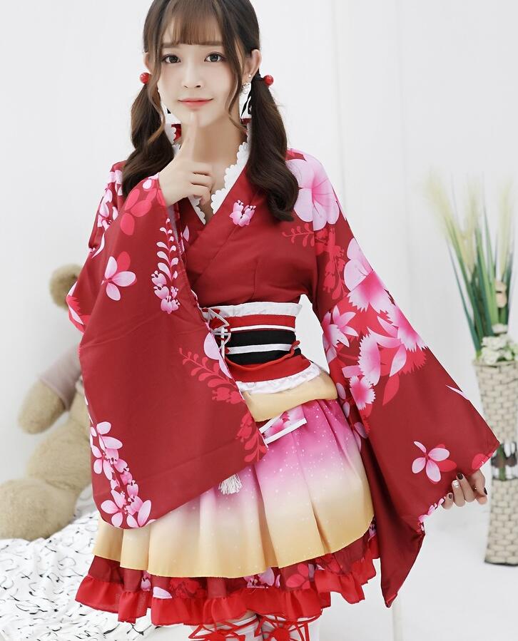 楽天市場】着物 コスプレ衣装 着物ドレス 浴衣 セット レディース